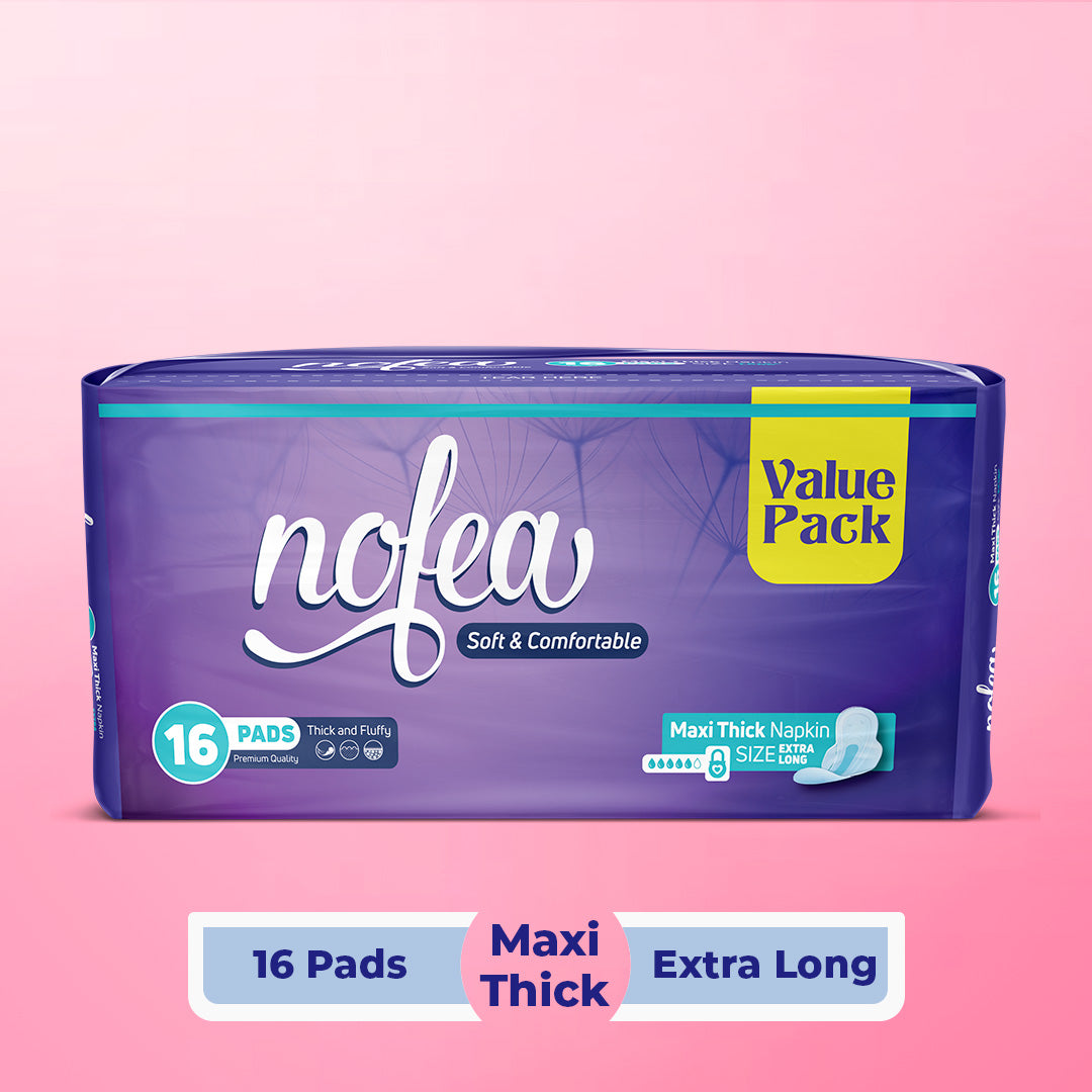 NOFEA MAXI THICK EXTRA LONG PADS 16