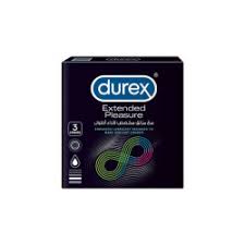 DUREX EXTENDED PLEASURE CONDOM 3PCS