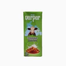 NURPUR BADAAM ZAFRAN FLAVOURED MILK 180ML