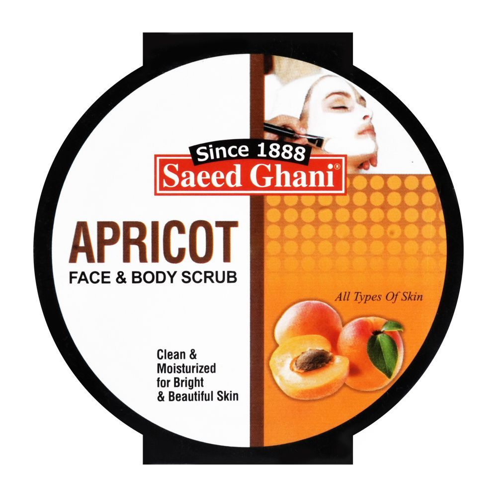 SAEED GHANI APRICOT FACE & BODY SCRUB 180GM