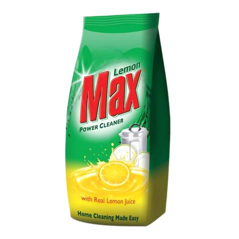 LEMON MAX POWER CLEANER DISHWASH POWDER POUCH 790GM