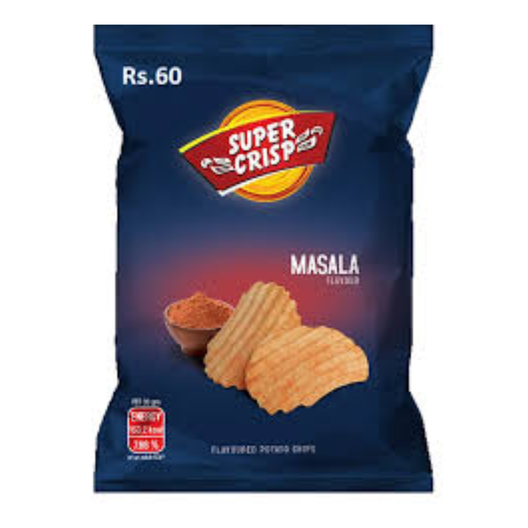 SUPER CRISP CHIPS MASALA FLAVOUR 45GM