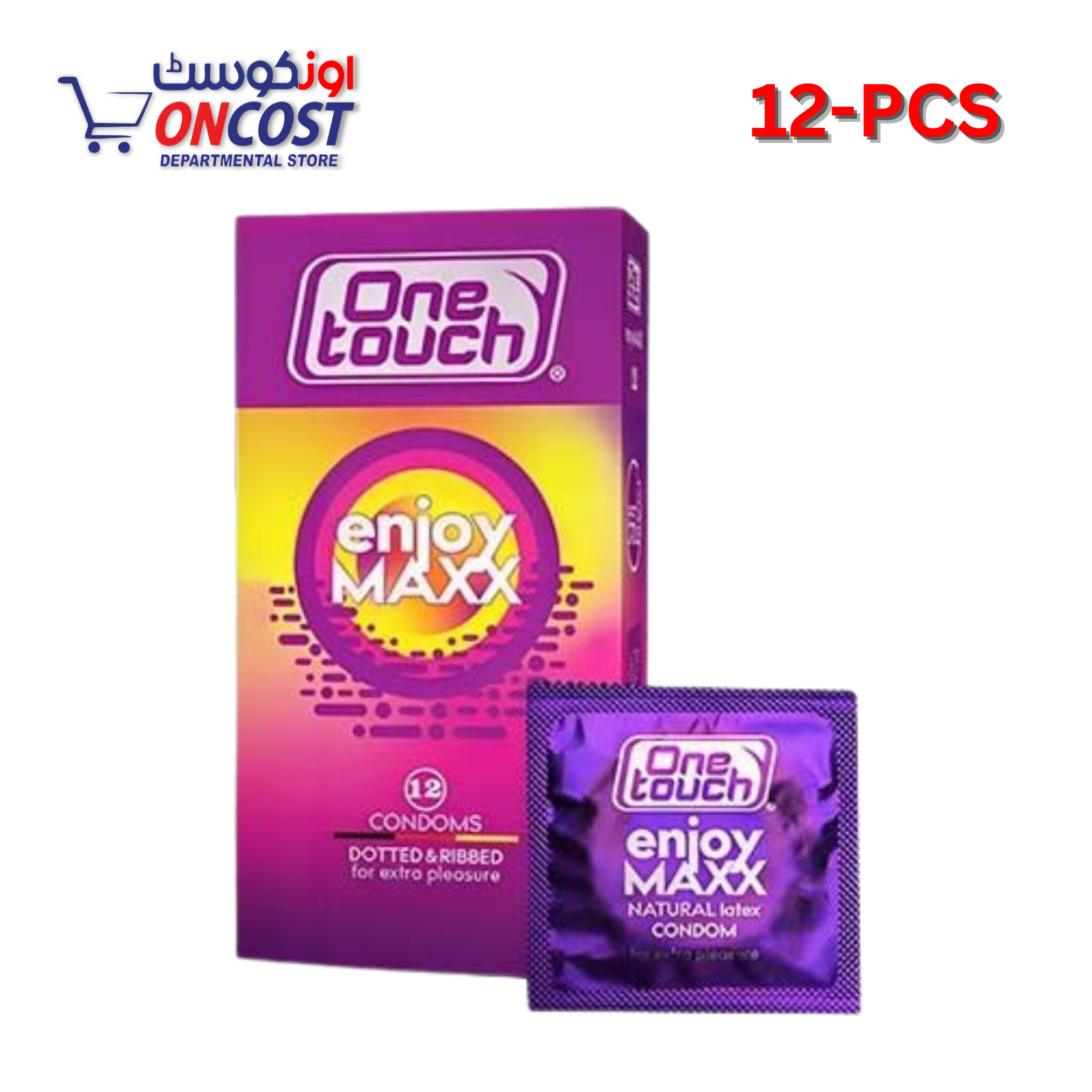 ONE TOUCH ENJOY MAX CONDOM 12PCS