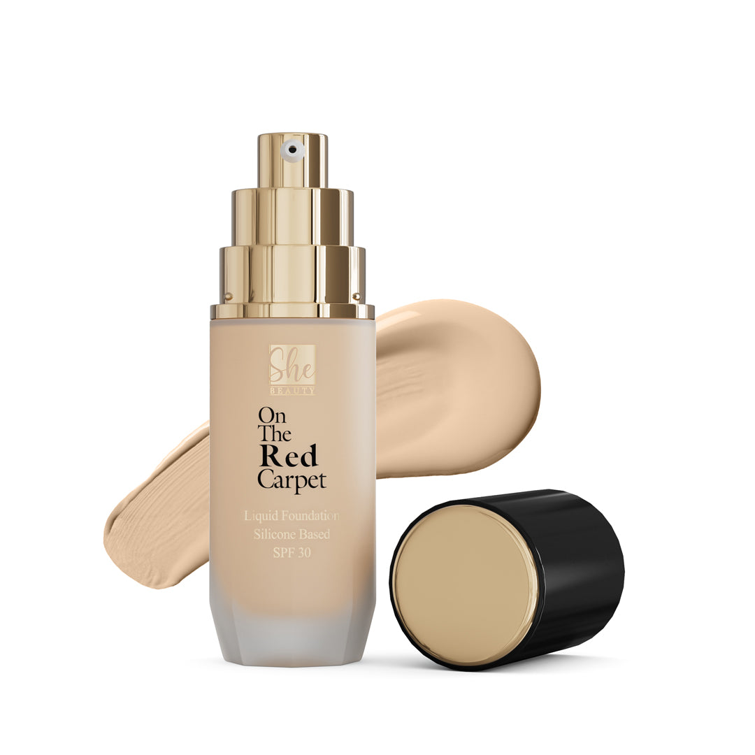 SHE BEAUTY LIQUID FOUNDATION 30ML NO:02 LIGHT BEIGE