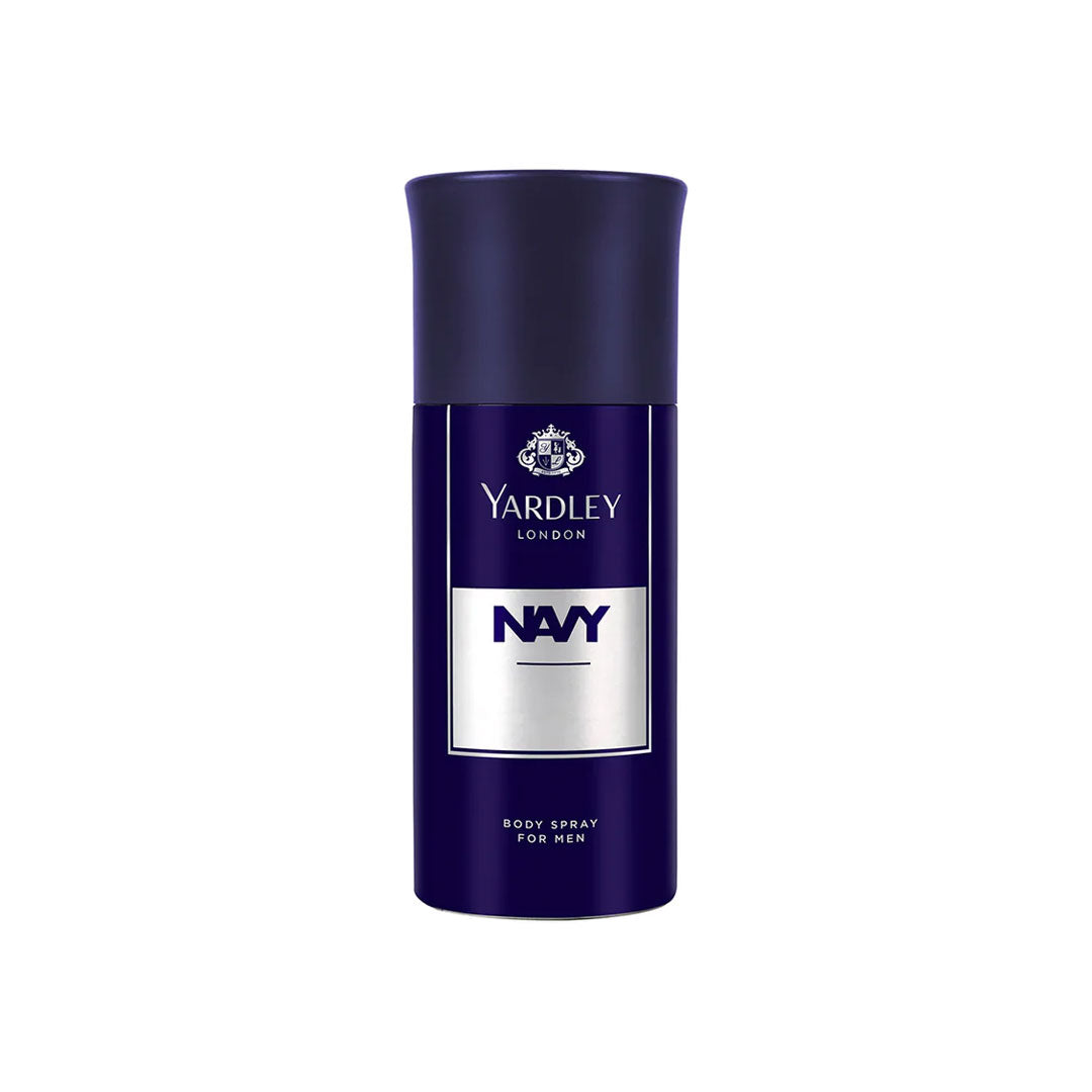 YARDLEY LONDON NAVY BODY SPRAY FOR MEN 150ML