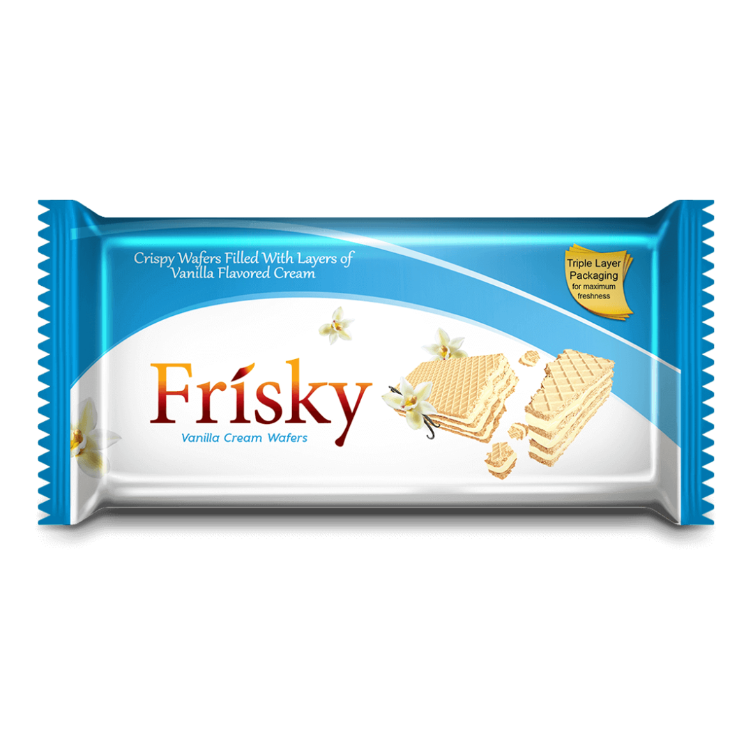 INNOVATIVE FRISKY VANILLA CREAM WAFRES 75GM