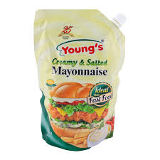 YOUNGS CREAMY MAYONNAISE POUCH 500ML