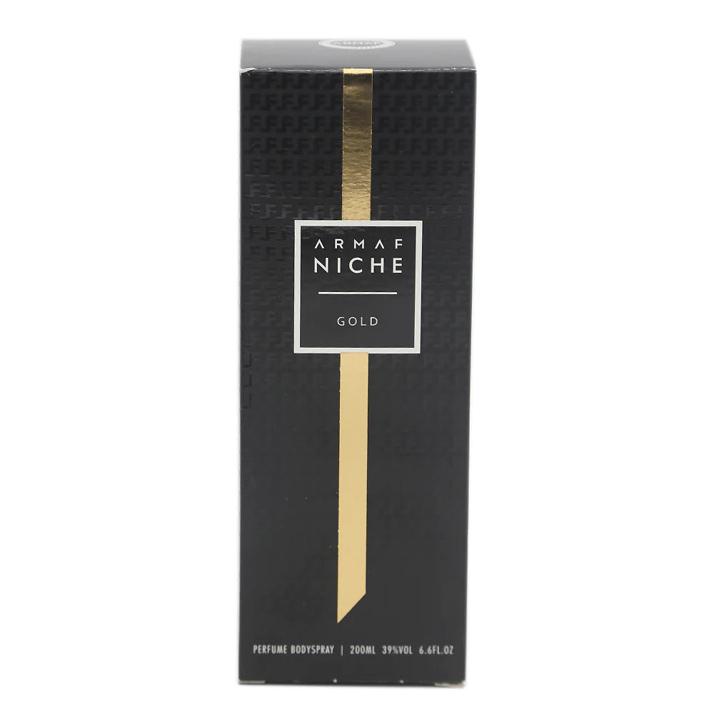 ARMAF NICHE GOLD PERFUME BODY SPRAY 200ML