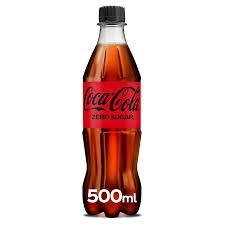 COCACOLA COKE ZERO BOTTLE 500ML