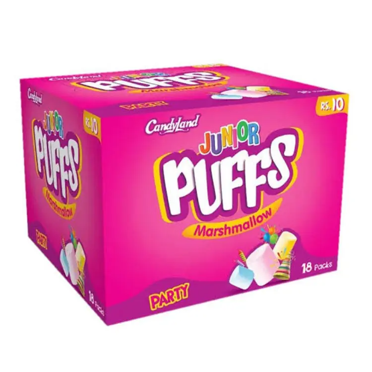 CANDYLAND MARSHMALLOW JUNIOR PUFF PARTY 18PCS PACK