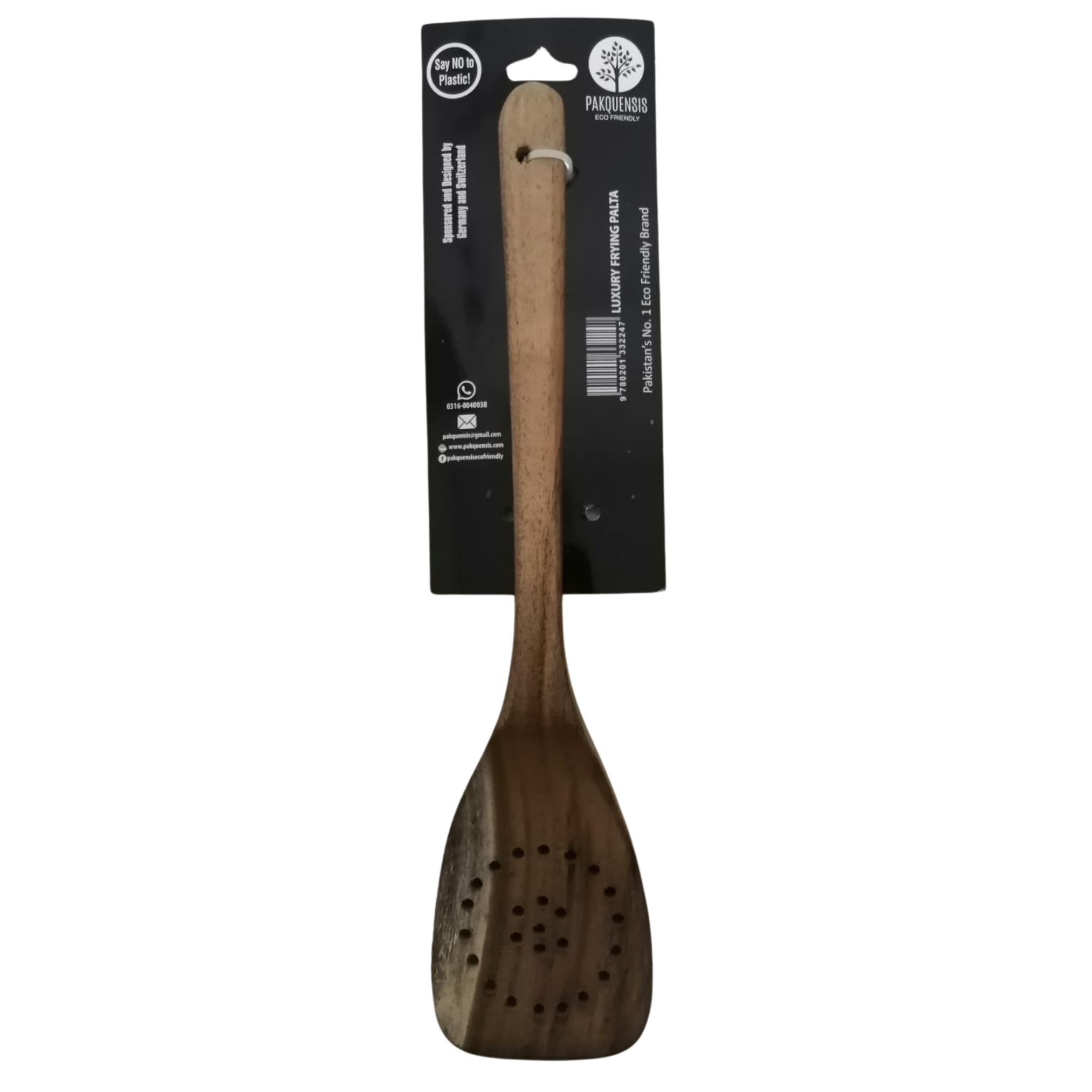 PAKQAUENSIS WOODEN UTENSIL LUXURY FRYING TURNER