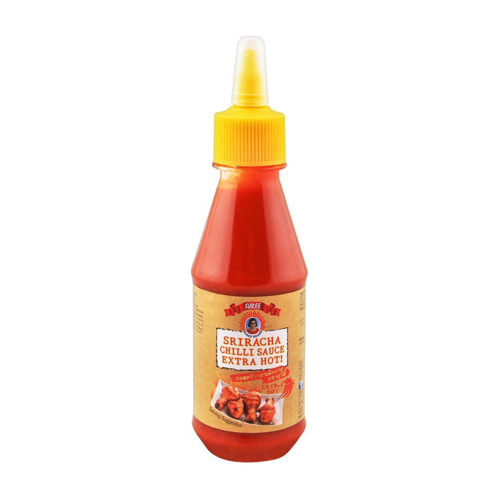 SUREE SRIRACHA CHILLI SAUCE EXTRA HOT 200ML