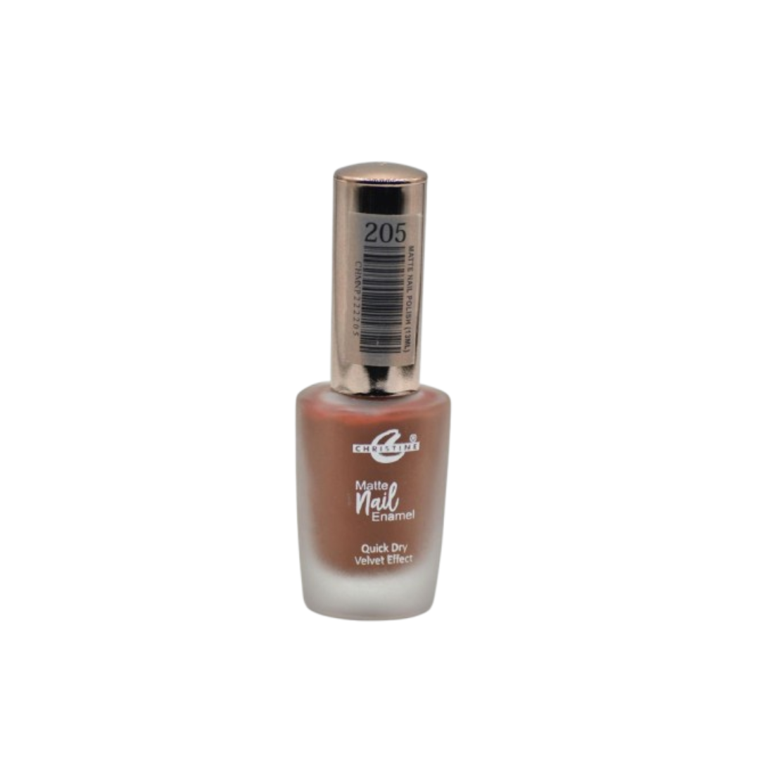 CHRISTINE MATTE NAIL PAINT 205 13ML