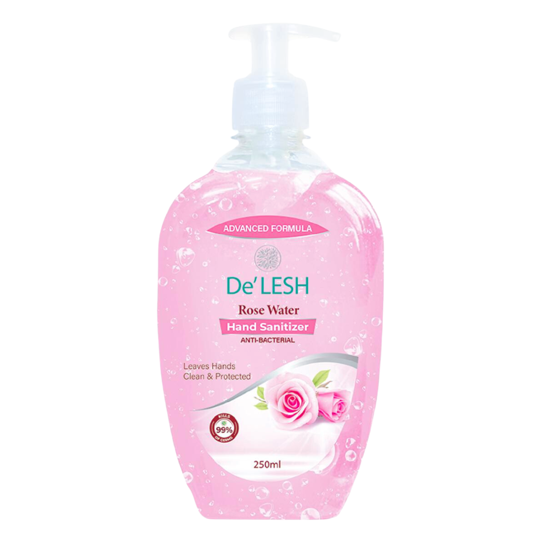 DeLESH ROSE WATER HAND SANITIZER 500ML