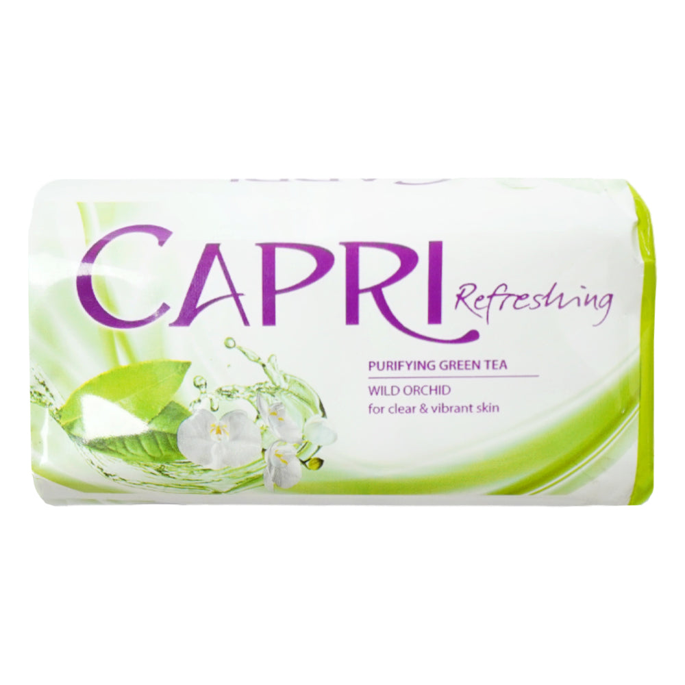 CAPRI REFRESHING PURIFYING GREEN TEA WILD ORCHID SOAP 140GM