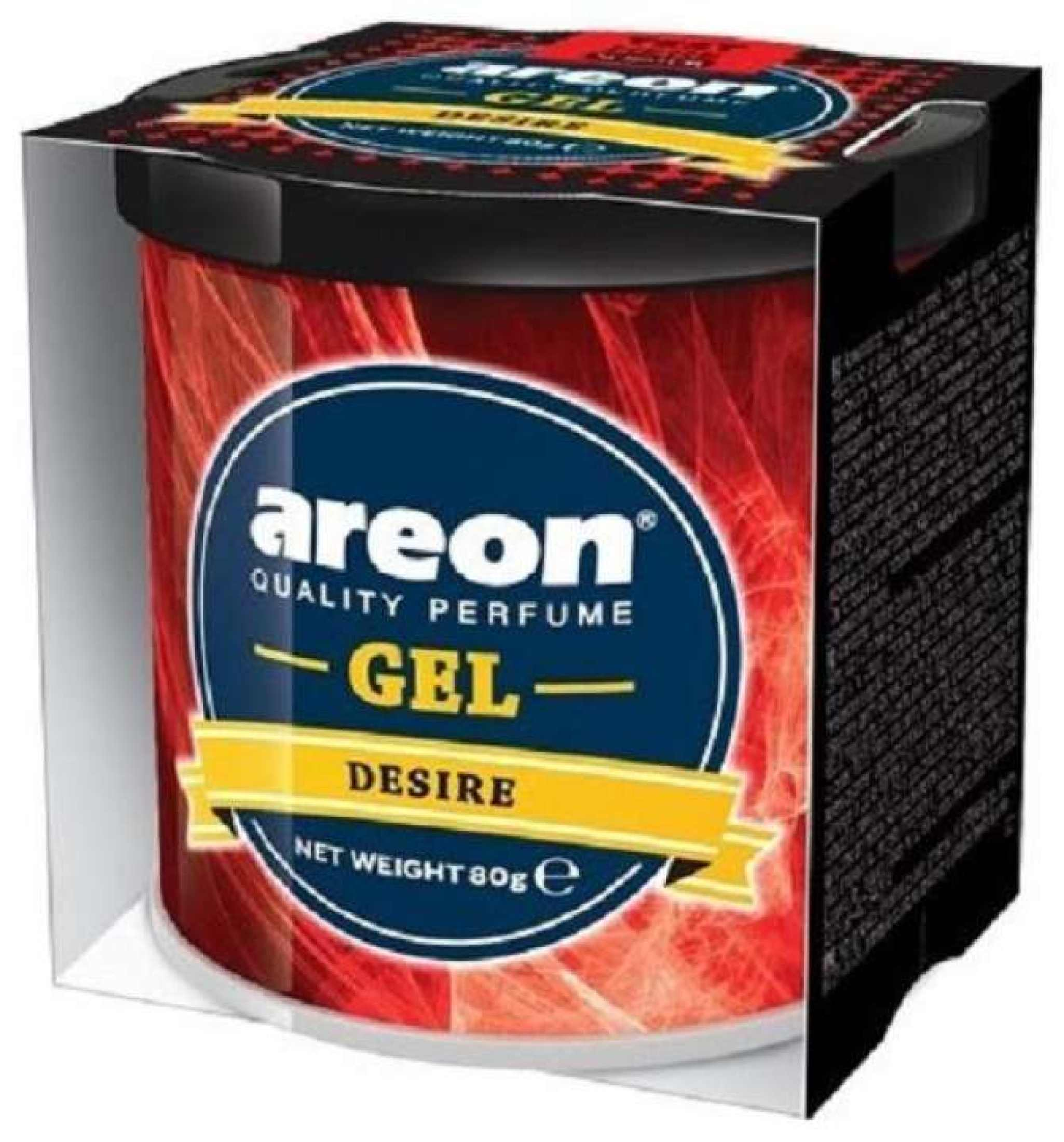 AREON QUALITY PERFUMES GEL DESIRE 80GM CAN