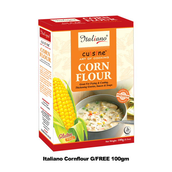 ITALIANO CORN FLOUR GLUTEN FREE 100GM