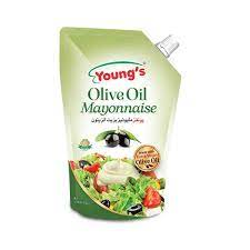 YOUNGS OLIVE OIL MAYONNAISE POUCH 200ML