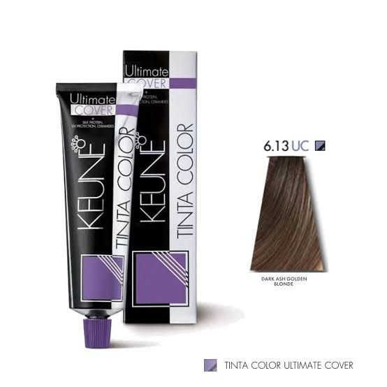 KEUNE TINTA HAIR COLOR DARK ASH GOLDEN BLONDE, 60ML.