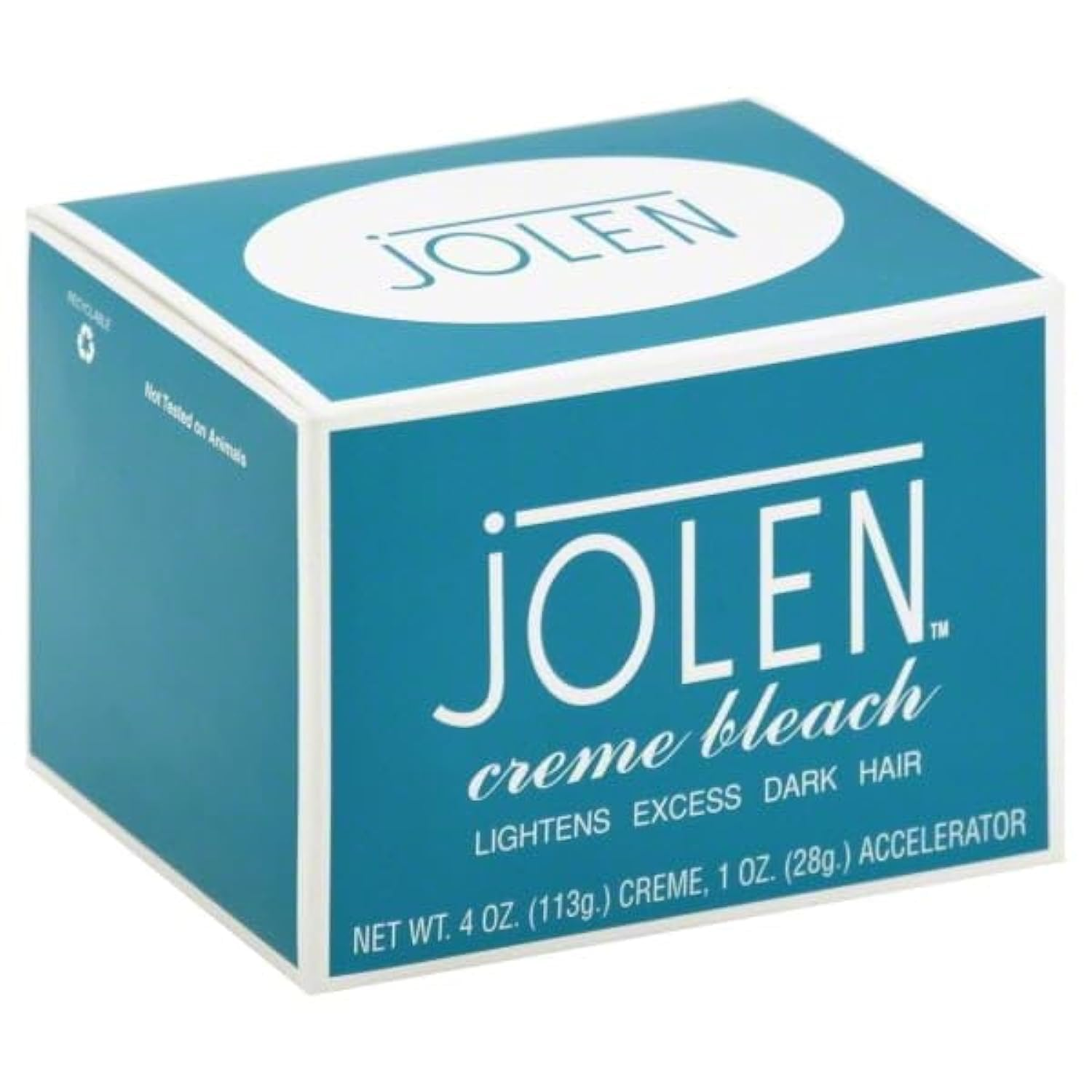 JOLEN CREAM BLEACH LIGHTENS EXCESS DAERK HAIRS 113ML 28ACLTR