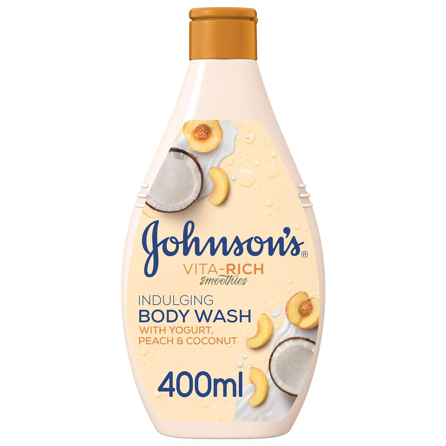 JOHNSONS VITA-RICH INDULGING BODY WASH 400ML