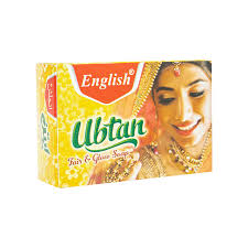 ENGLISH UBTAN FAIR & GLOW SOAP 100GM