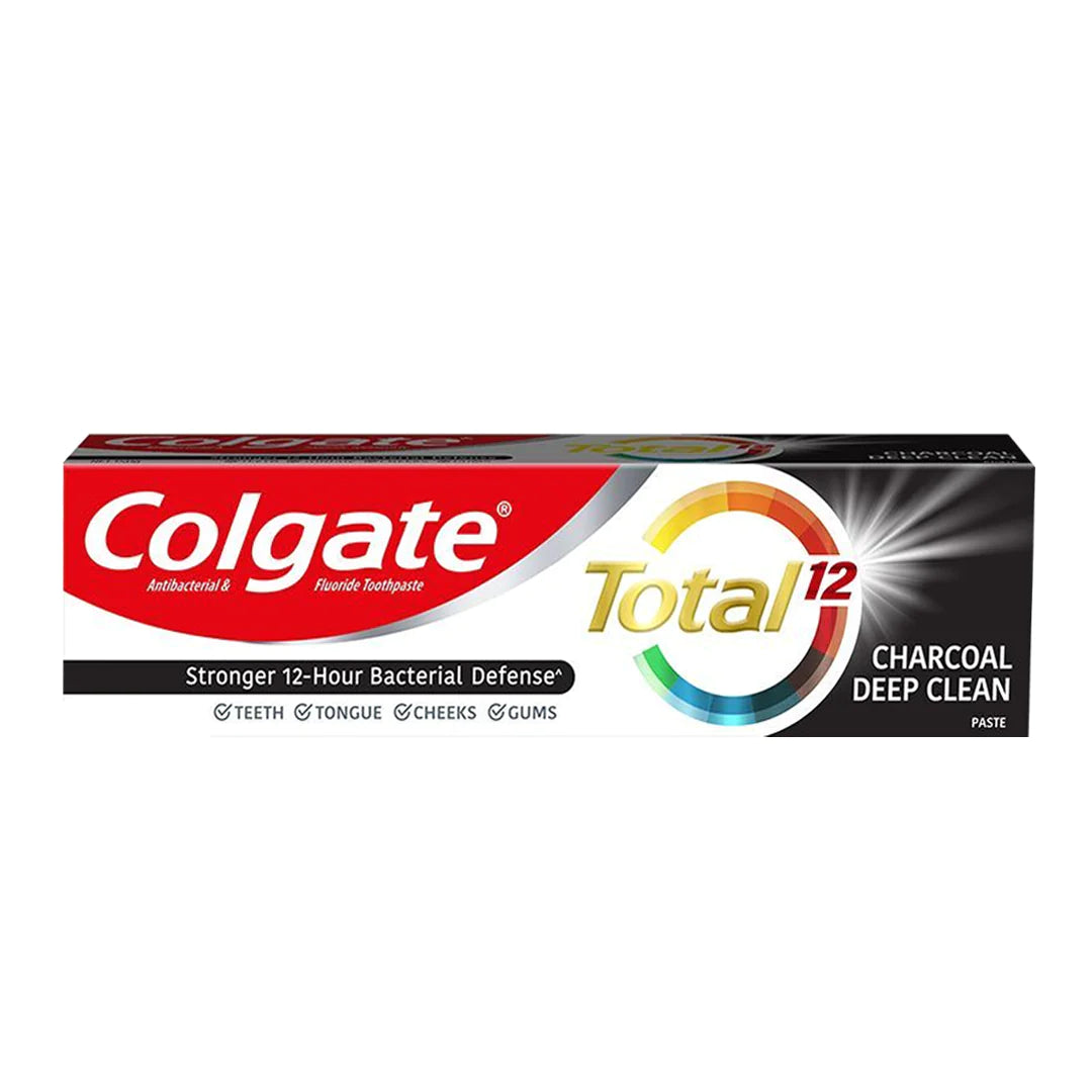 COLGATE TOOTHPASTE TOTAL-12 CHARCOAL DEEP CLEAN 100GM