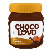 CHOCO LOVO CREAMY CARAMEL CHOCOLATE SPREAD 350GM