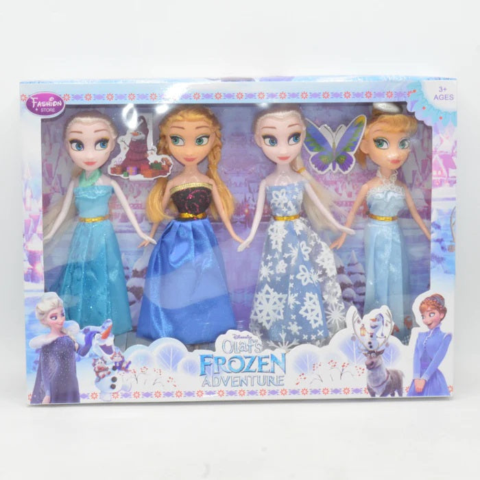 FROZEN ADVENTURE DOLLS 4 PCS 2013A