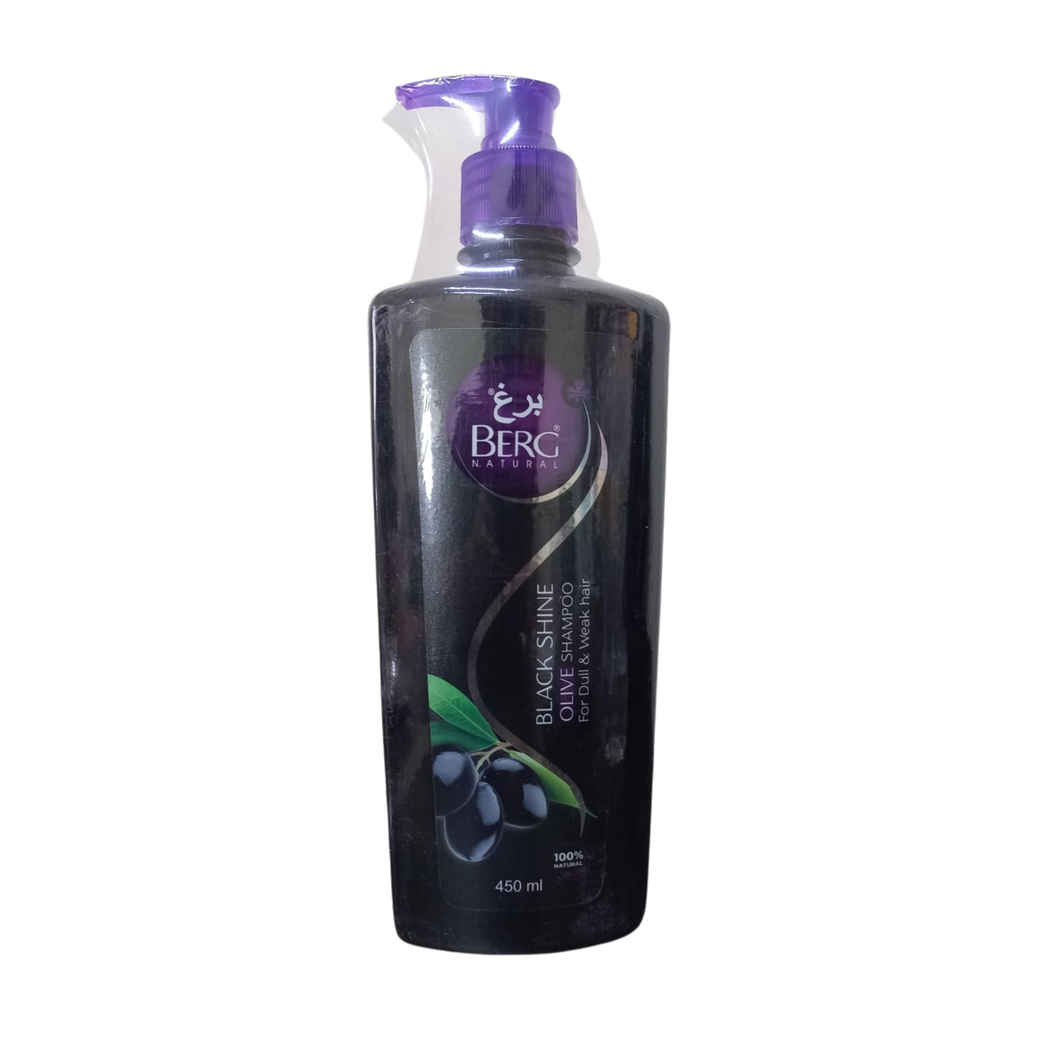 BERG BLACK SHINE OLIVE SHAMPOO 450ML