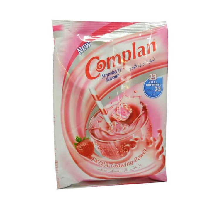 COMPLAN STRAWBERRY FLAVOUR POUCH 300GM