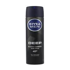 NIVEA MEN DEEP BLACK CARBON DARK WOOD 150ML