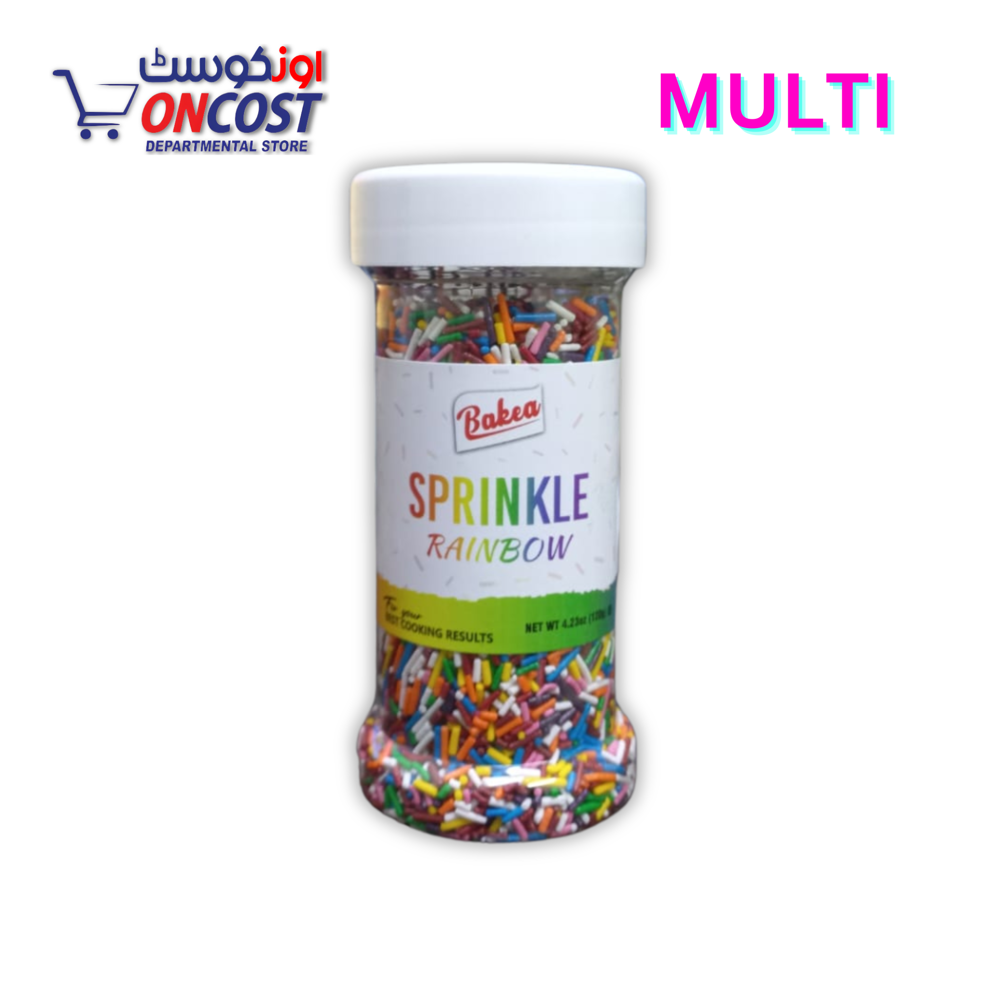 BAKEA SPRINKLE JAR 120GM