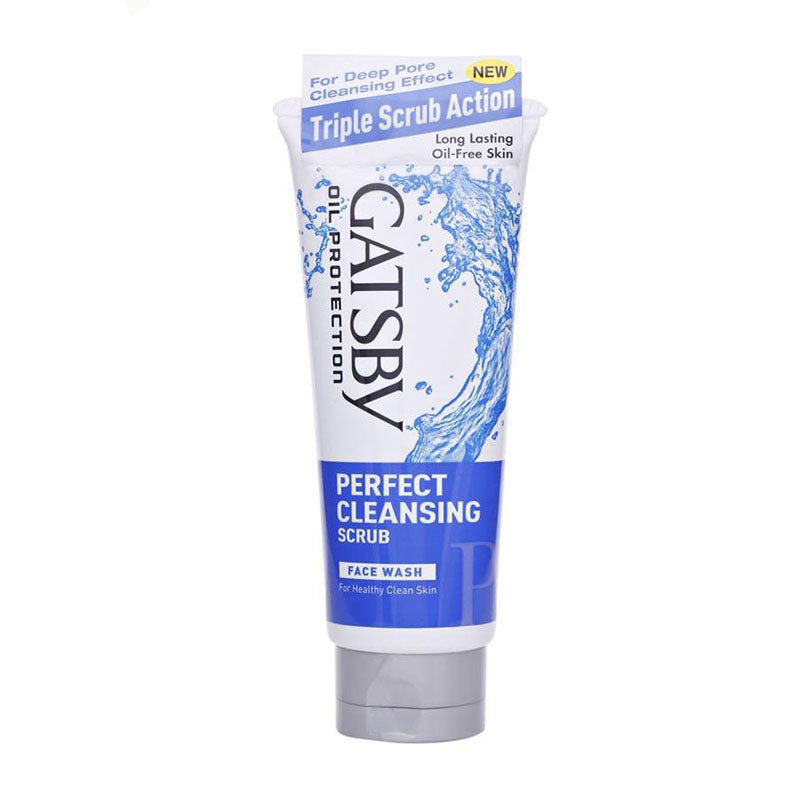 GATSBY PERFECT CLEANSING FACE WASH SCRUB 120ML