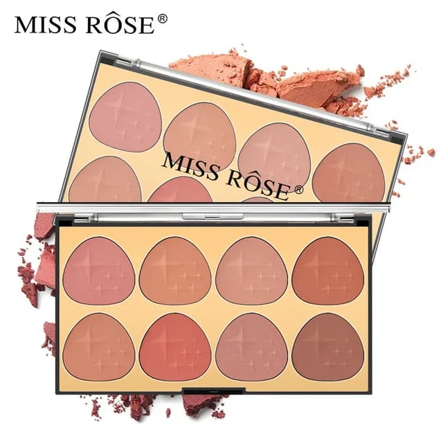 MISS ROSE 8 COLOR BLUSHER