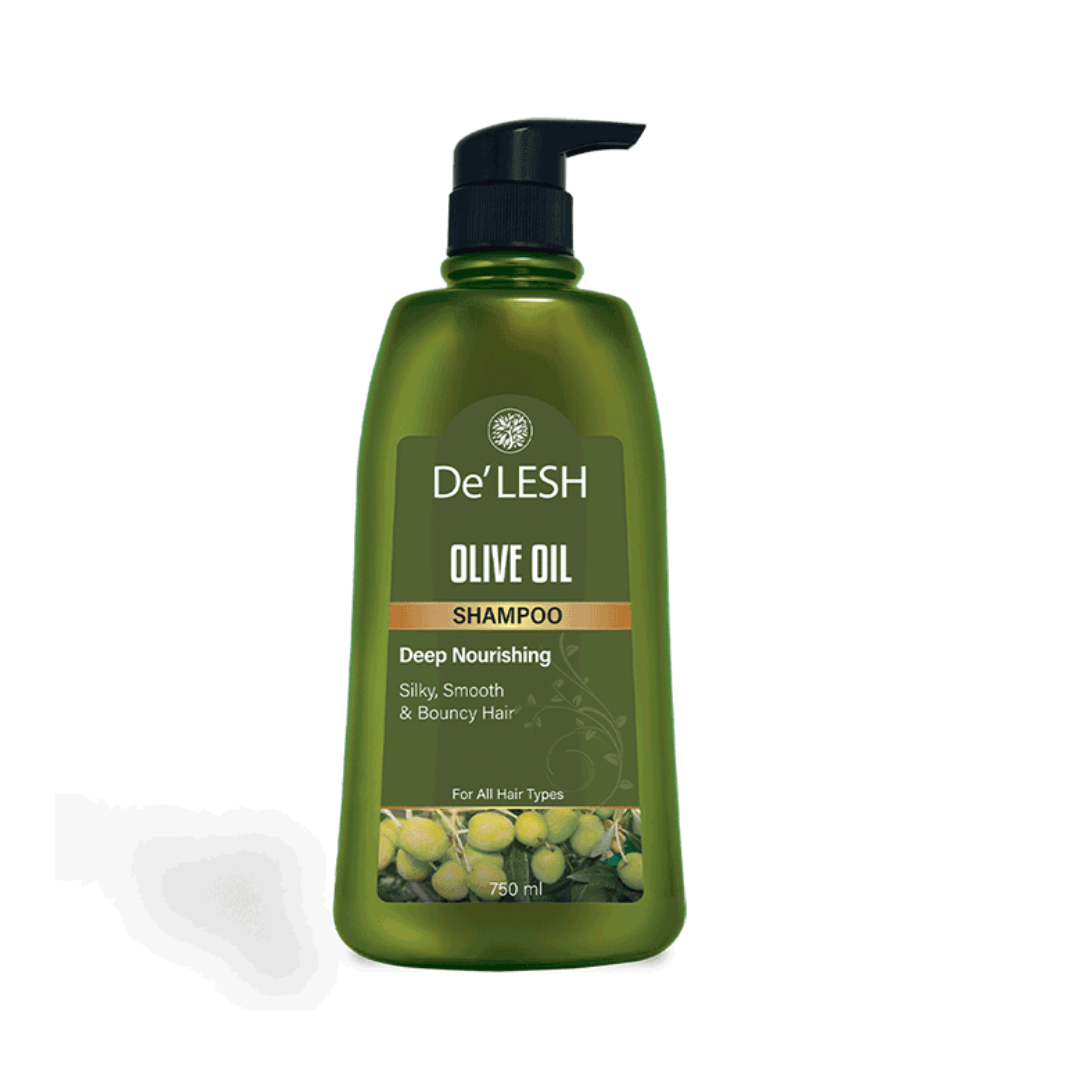 DeLESH OLIVE OIL SHAMPOO DEEP NOURISHING 350ML