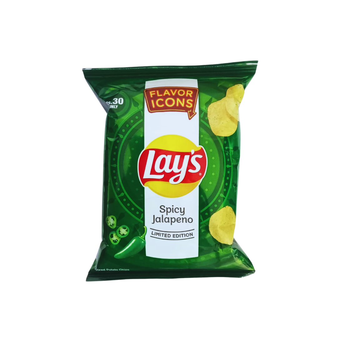 LAYS FLAVOR ICONS SPICY JALAPENO 17GM