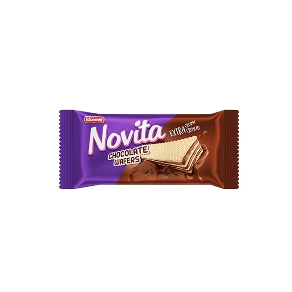 BISCONNI NOVITA CHOCOLATE WAFERS 24GM