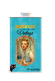 BLACK CAT PERFUMED TALC VINTAGE 70GM