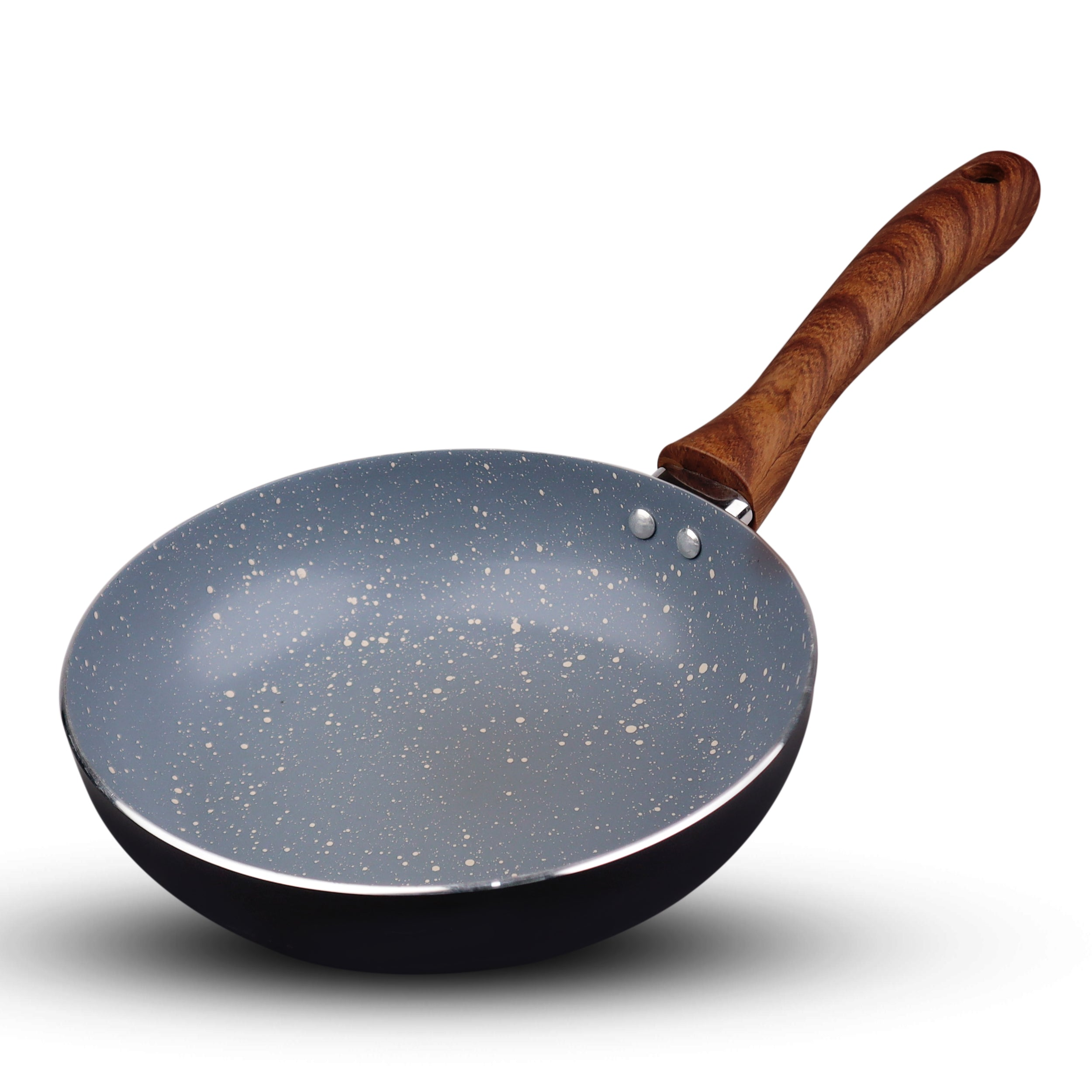 CHEF GRANITO SERIES 3LAYER MARBLE COATING FRYPAN 28CM-GRAY