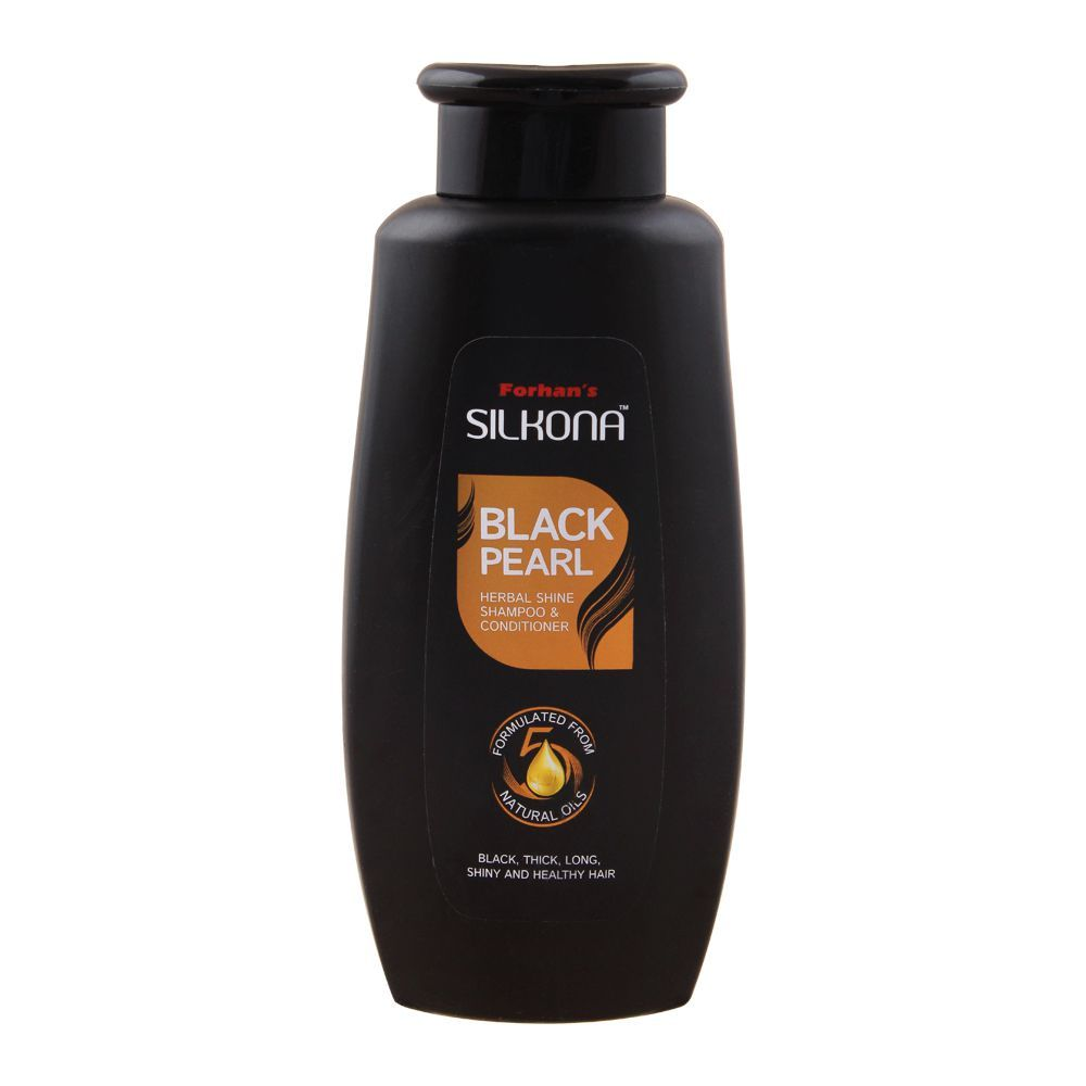 FORHANS SILKONA BLACK PEARL SHAMPOO & CONDITIONER 360ML