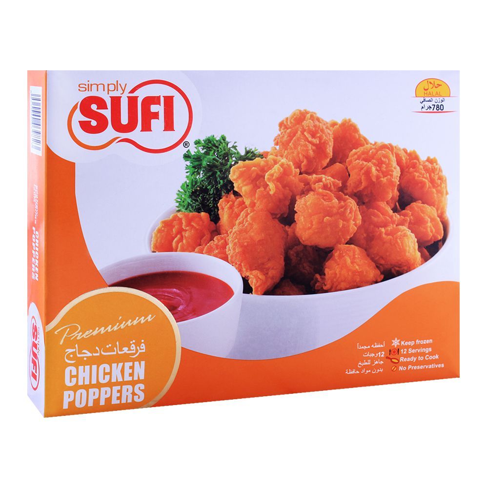 SUFI CHICKEN POPPERS 780GM