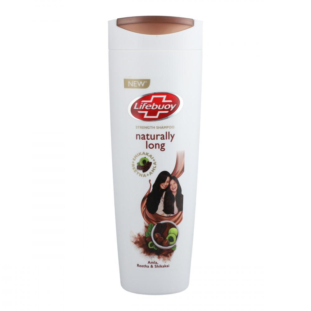 LIFEBUOY NATURALLY LONG AMLA REETHA SHIKAKAI SHAMPOO 370ML