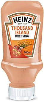 HEINZ TOUSAND ISLAND DRESSING 400ML