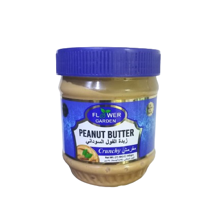 FLOWER GARDEN PEANUT BUTTER CRUNCHY 340GM