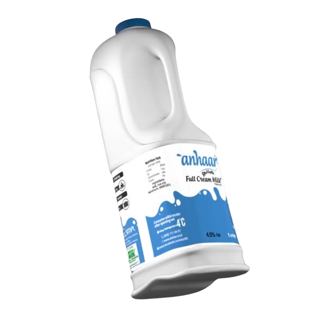 ANHAAR BUFFALO FULL CREAM MILK 1LTR