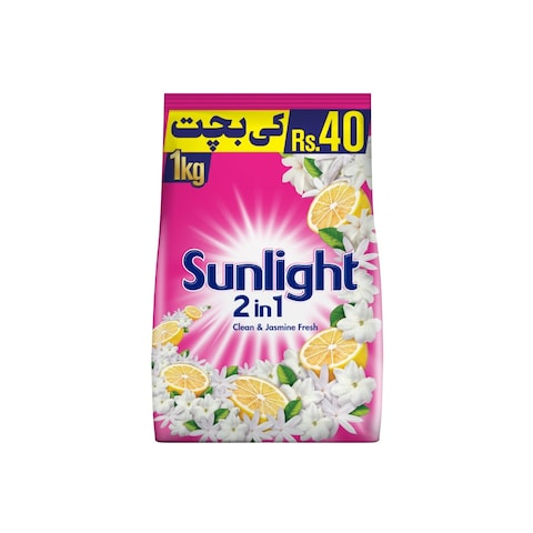 SUNLIGHT 2IN1 CLEAN & JSMINE FRESH 1KG