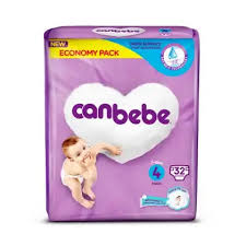 CANBEBE DIAPERS MAXI NO4 7-18KG 32PCS