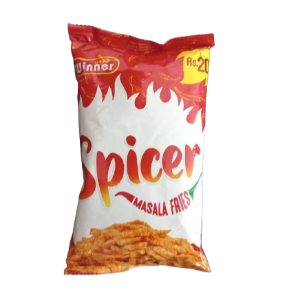 WINNER SPICER MASALA FRIES 21GM