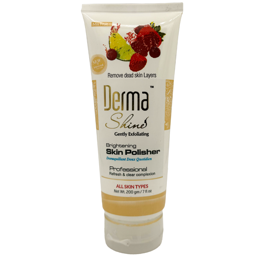 DERMA SHINE LIGHTENING SKIN POLISHER MIX FRUIT 200GM